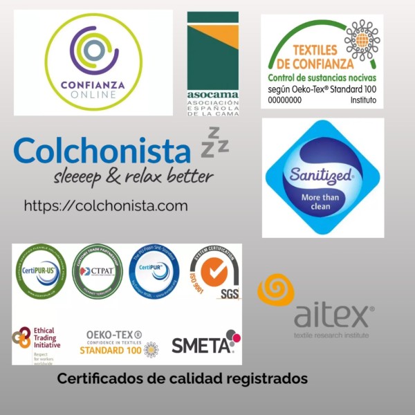 Certificados de colchonista