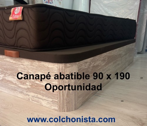 ·Canapé abatíble madera gran capacidad 